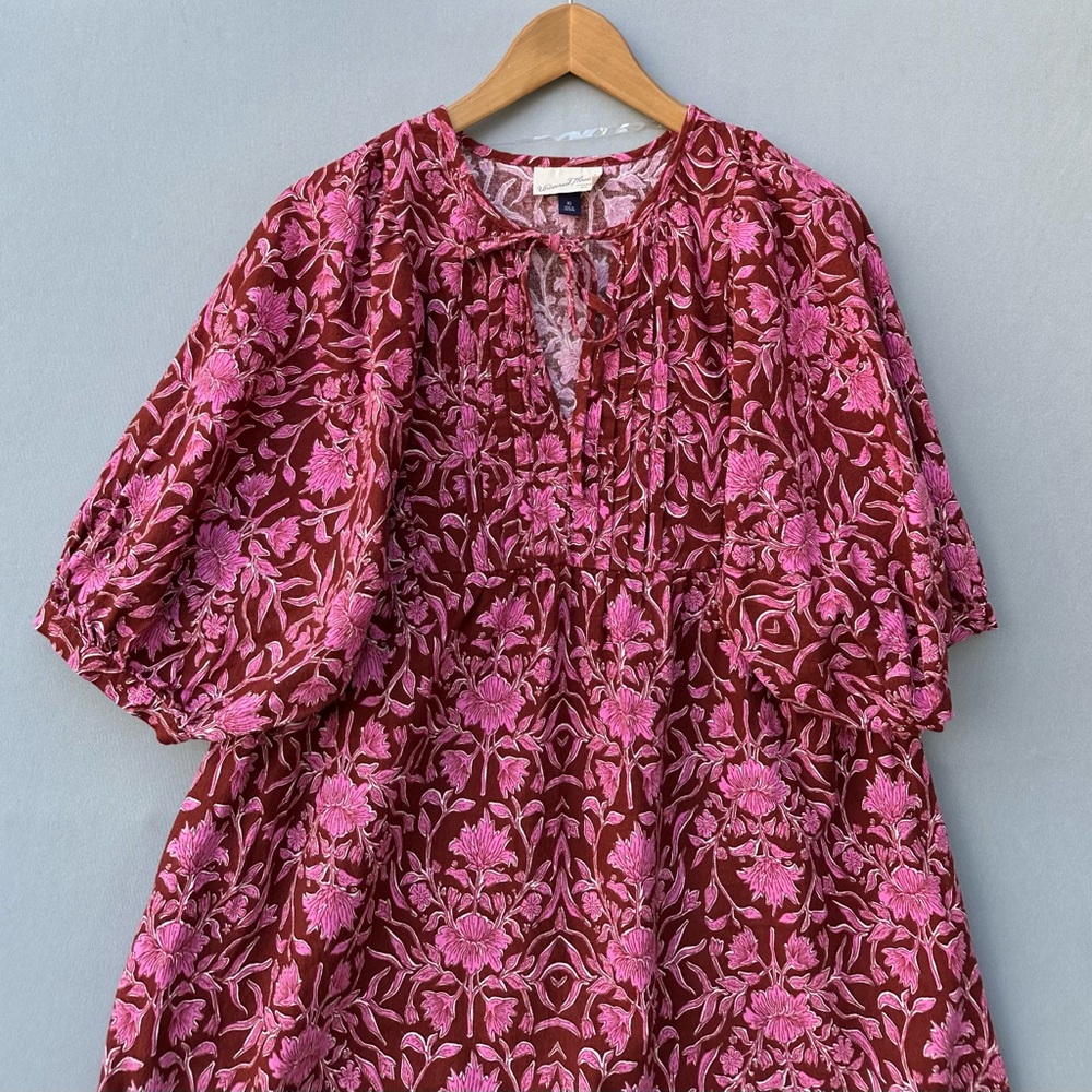 Universal Thread Floral Pink Dress - Picture 2 of 7